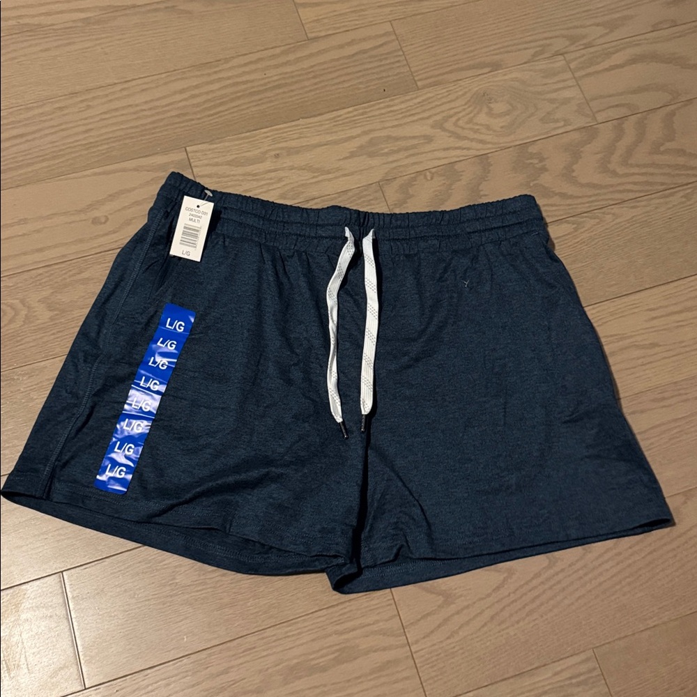 Large Pacific Trail Heathered Blue Athletic Shorts